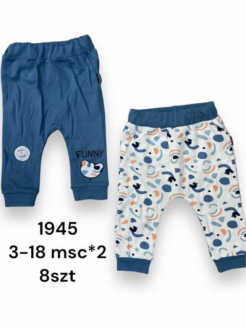 Spodnie chłopięce 1945 1 kolor 3-18 (Towar Tureckie) 1