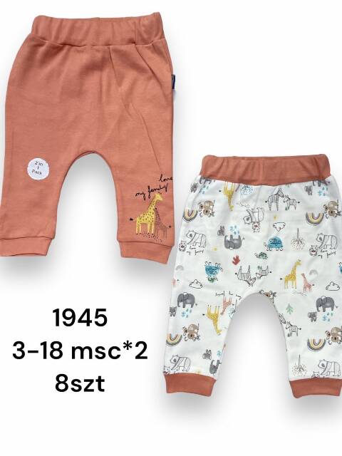 Spodnie dziewczęce 1945 1 kolor 3-18 (Towar Tureckie) 1