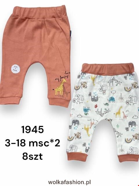 Spodnie dziewczęce 1945 1 kolor 3-18 (Towar Tureckie) 1