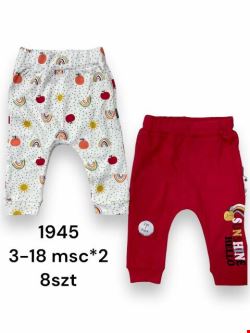 Spodnie dziewczęce 1945 1 kolor 3-18 (Towar Tureckie)