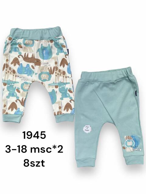 Spodnie dziewczęce 1945 1 kolor 3-18 (Towar Tureckie)