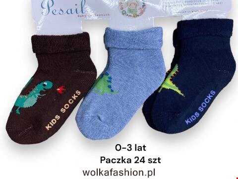 Skarpety dziecięce 1454 Mix kolor 0-3 (Towar Tureckie) 1