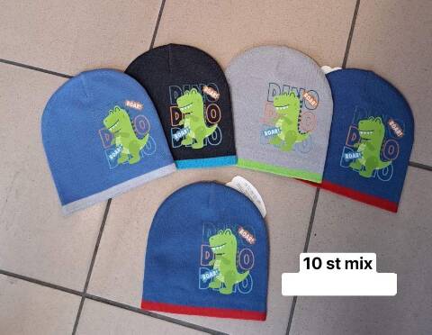 Czapka chłopięca 1517 Mix kolor Standard (Towar Tureckie)