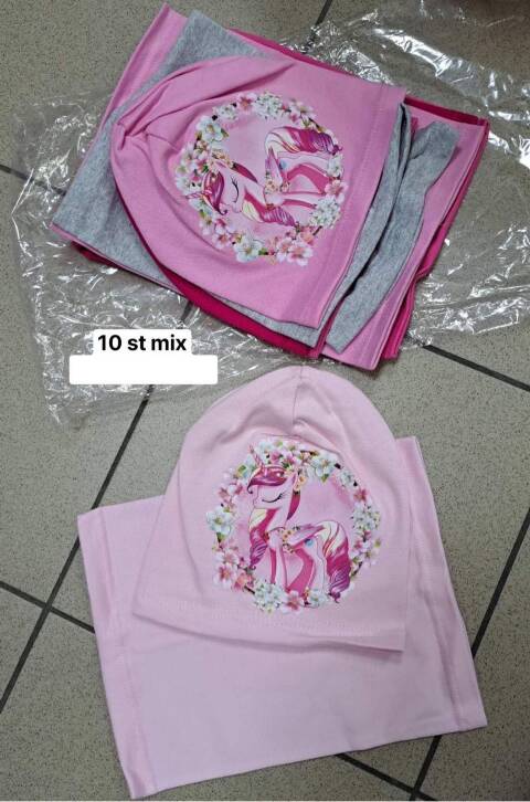 Komplet dziewczęcy 1526 Mix kolor Standard (Towar Tureckie) 1