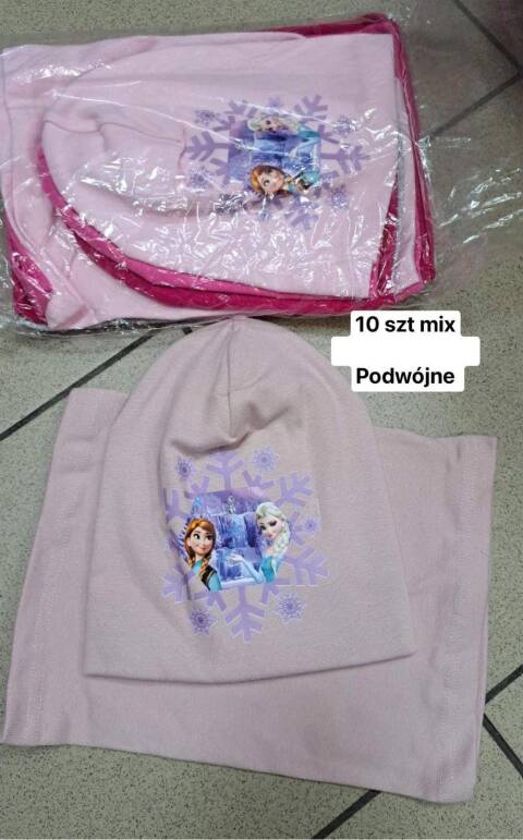 Komplet dziewczęcy 1528 Mix kolor Standard (Towar Tureckie)