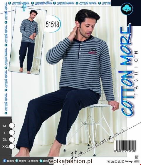 Piżama męskie 51518 1 kolor M-2XL (Towar Tureckie)
