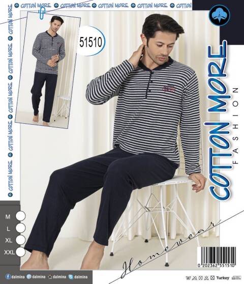 Piżama męskie 51510 1 kolor M-2XL (Towar Tureckie) 1