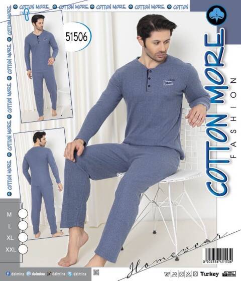 Piżama męskie 51510 1 kolor M-2XL (Towar Tureckie) 1