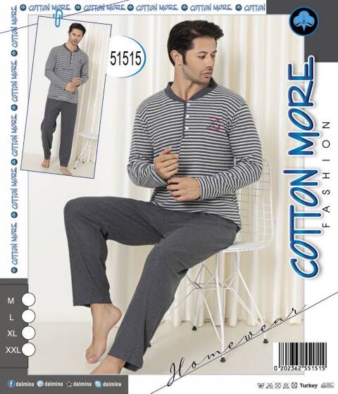 Piżama męskie 51515 1 kolor M-2XL (Towar Tureckie) 1