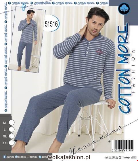 Piżama męskie 51516 1 kolor M-2XL (Towar Tureckie) 1