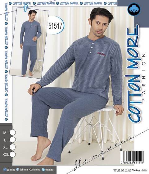 Piżama męskie 51517 1 kolor M-2XL (Towar Tureckie)