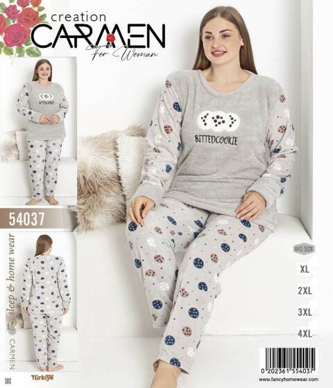 Piżama damska soft  54037 1 kolor XL-4XL (Towar Tureckie)