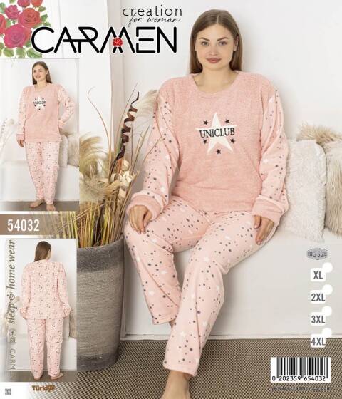 Piżama damska soft  54032 1 kolor XL-4XL (Towar Tureckie) 1