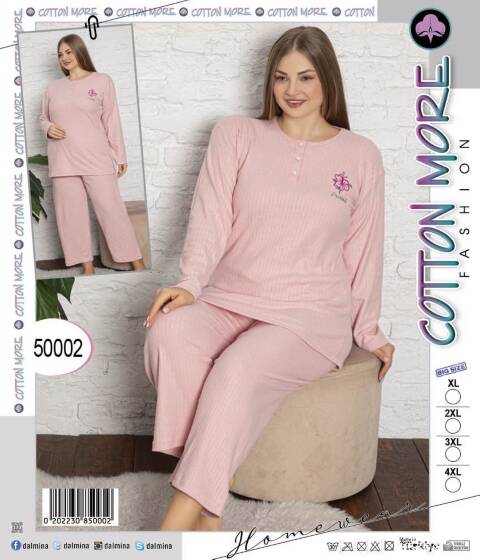 Piżama damska ocieplana  50002 1 kolor XL-4XL (Towar Tureckie)