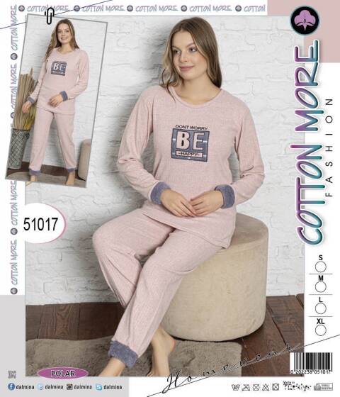 Piżama damska ocieplana  51017 1 kolor S-XL (Towar Tureckie) 1