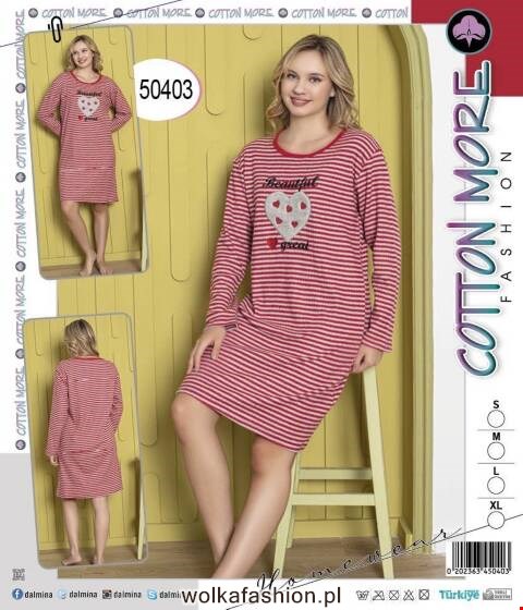 Koszula nocna damskie  50403 1 kolor S-XL (Towar Tureckie) 1