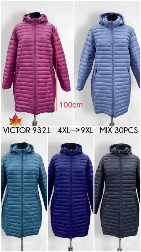 Kurtka damskie 9321 1 kolor 4XL-9XL 1