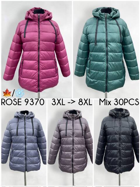 Kurtka damskie 9370 1 kolor 3XL-8XL