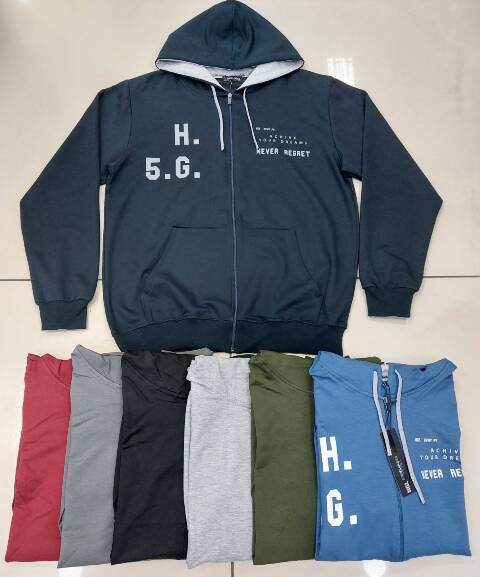 Bluza męskie 2894 1 kolor 3XL-6XL (Towar Tureckie) 1