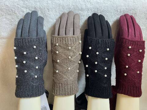 Rękawiczki damskie 2932 Mix kolor Standard 1