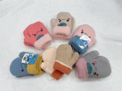 Rękawiczki dziewczęce 2960 Mix kolor Standard 1