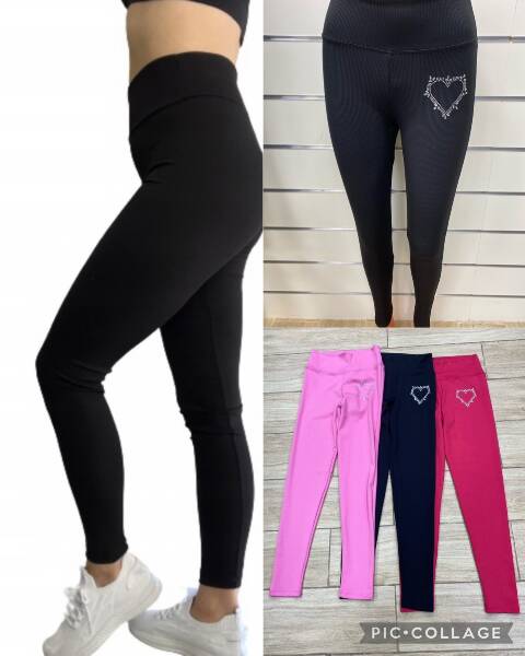 Leginsy damskie 2964 1 kolor XS-XL 1