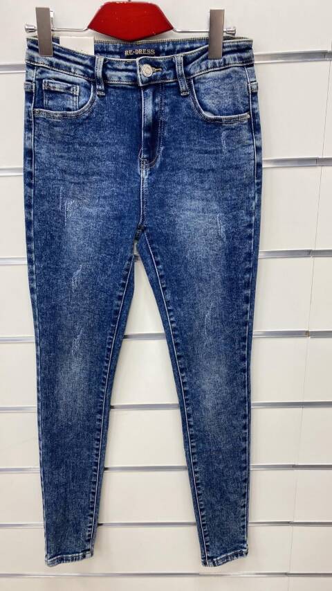 Jeansy damskie 2978 1 kolor XS-XL