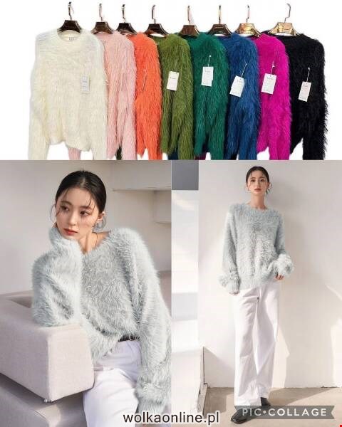 Sweter damskie 3068 Mix kolor Standard