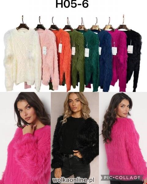 Sweter damskie 3070 Mix kolor Standard