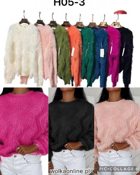 Sweter damskie 3071 Mix kolor Standard
