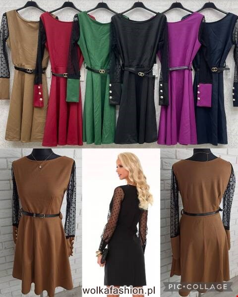 Sukienka damskie 3072 Mix kolor Standard