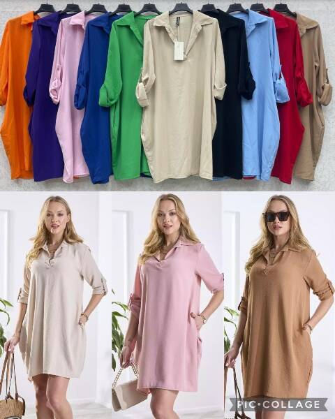 Sukienka damskie 3074 Mix kolor Standard