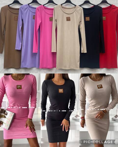 Sukienka damskie 3076 Mix kolor Standard