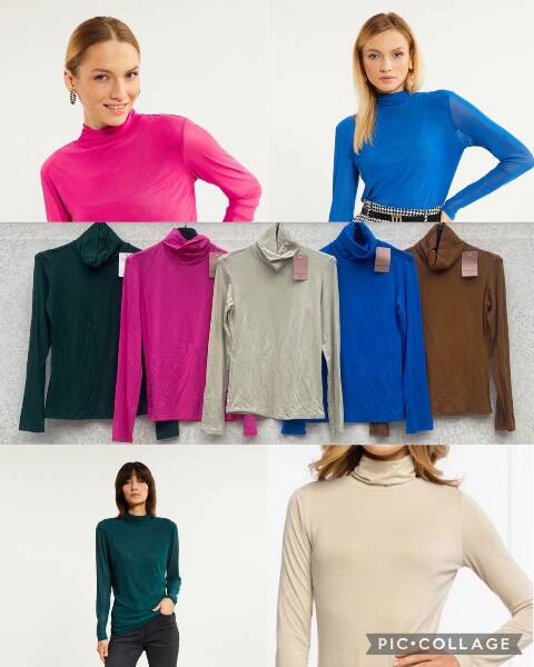 Bluzka damskie 3078 Mix kolor Standard 1