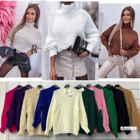 Sweter damskie 3088 Mix kolor Standard 1
