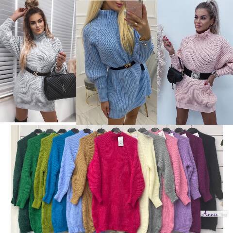 Sukienka damskie 3089 Mix kolor Standard