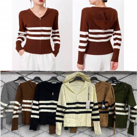 Sweter damskie 3435 Mix kolor Standard 1