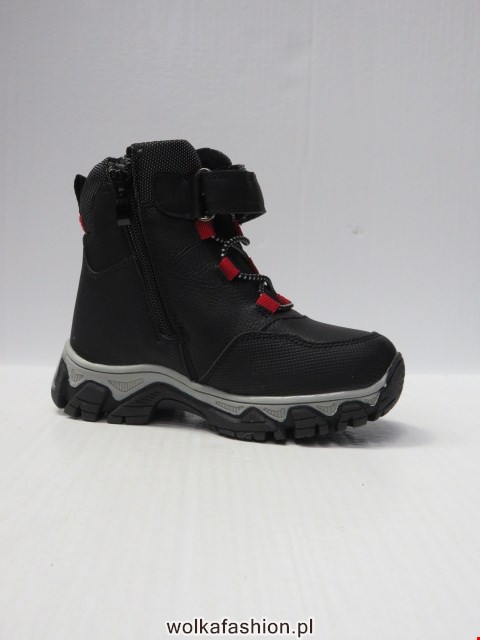 Botki Dziecięce A119 BLACK/RED 26-31 1