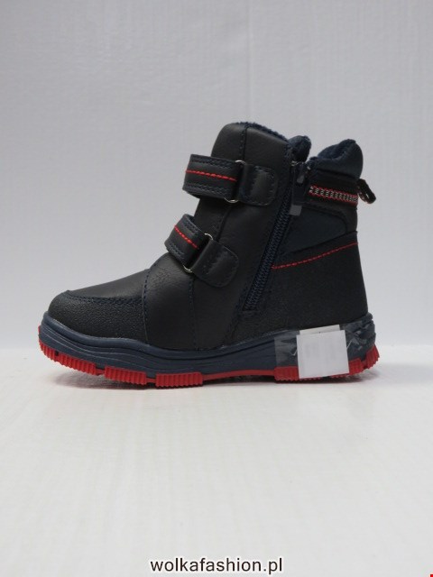 Botki Dziecięce A121 D.BLUE/RED 23-28 1