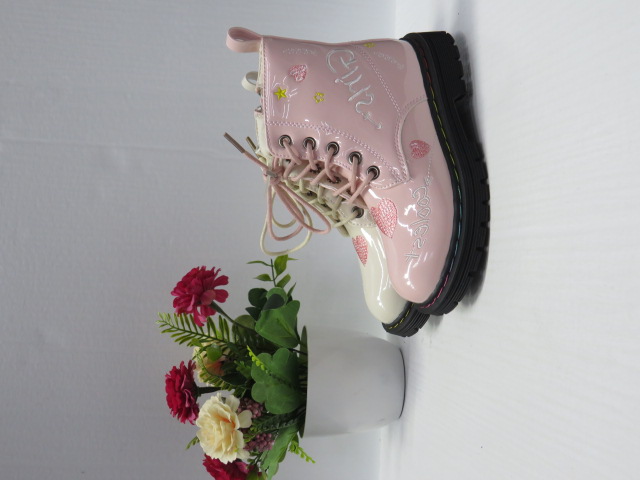 Botki Dziecięce 9981B BLACK/BEIGE/PINK 25-30