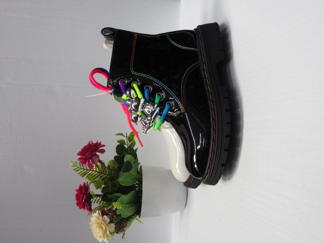 Botki Dziecięce 9980B BLACK/BEIGE/PINK 25-30 1