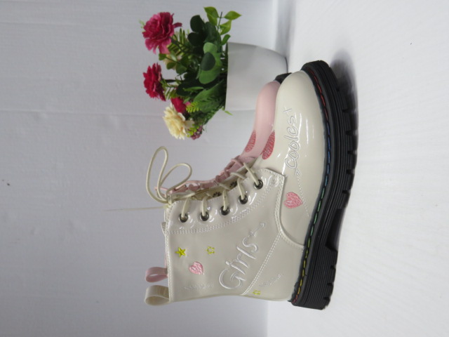 Botki Dziecięce 9981C BLACK/BEIGE/PINK 31-36 1