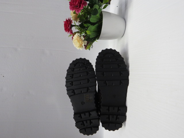 Botki Dziecięce Y155 BLACK/PINK/BLACK PU 31-36 2