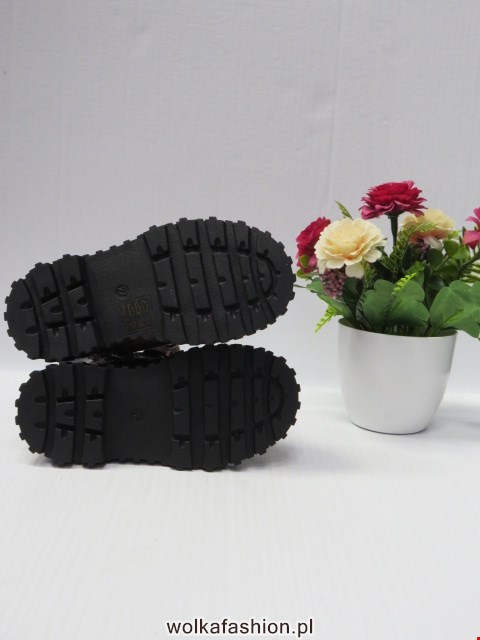 Botki Dziecięce Y162 BLACK/PINK/BLACK PU 25-30 2