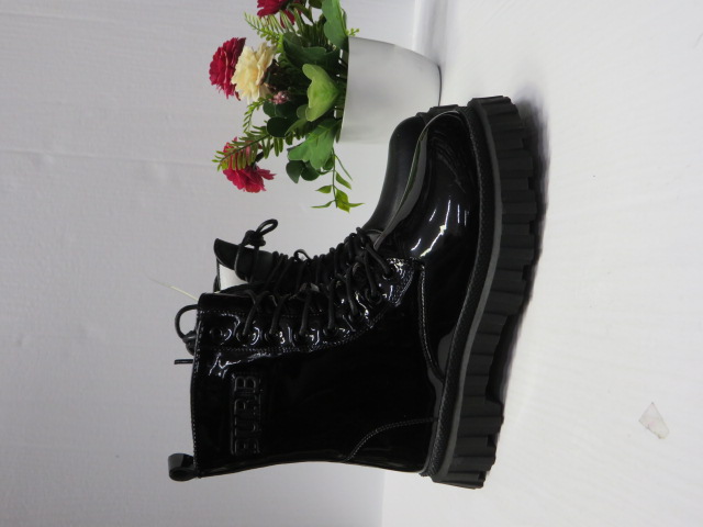 Botki Dziecięce Y163 BLACK/BEIGE/BLACK PU 31-36 1