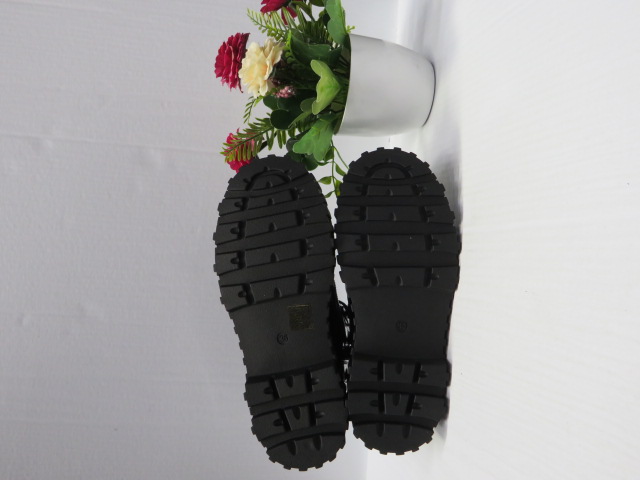 Botki Dziecięce Y163 BLACK/BEIGE/BLACK PU 31-36 2