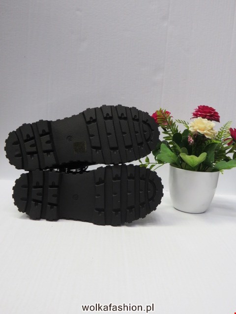 Botki Dziecięce Y163 BLACK/BEIGE/BLACK PU 31-36 2