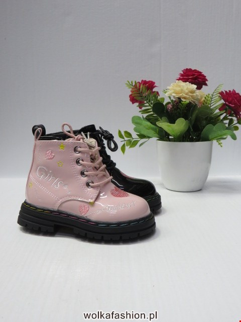 Botki Dziecięce 9981A BLACK/BEIGE/PINK 20-25 1