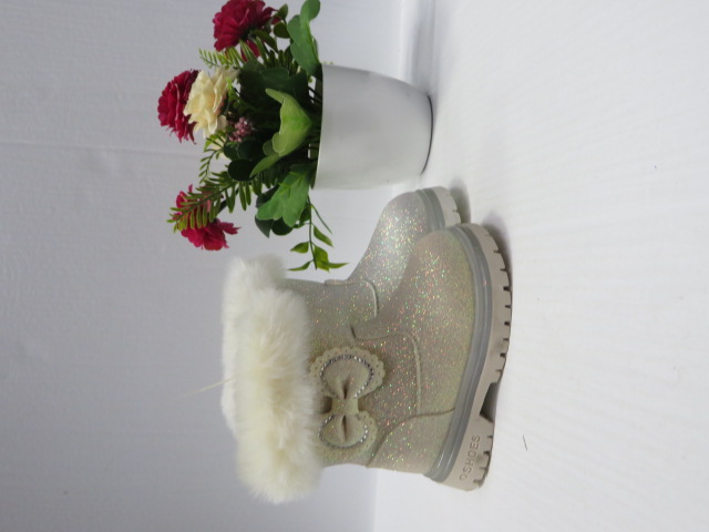 Botki Dziecięce C-5 WHITE/BEIGE/PINK 20-25 1