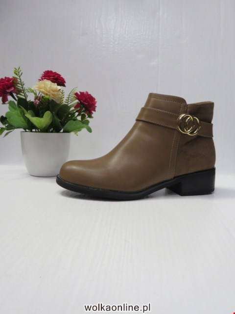 Botki Damskie D7-7 KHAKI 36-41